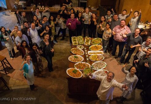 Having a big celebration