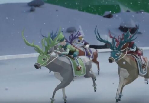 Video Thumb For Reindeer Games – Virtual Racing